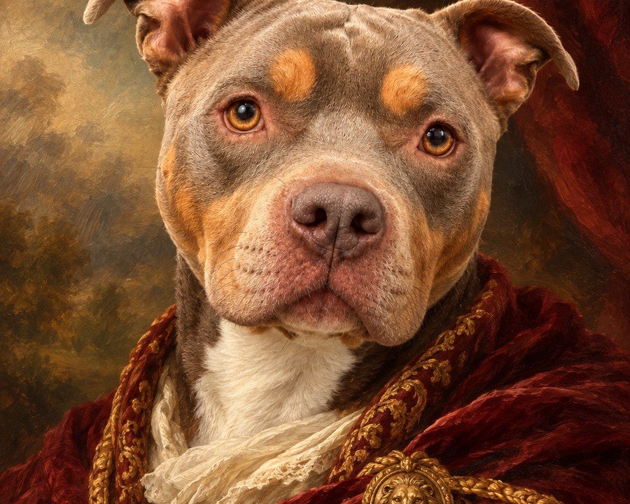 Portrait animal style Peinture classique