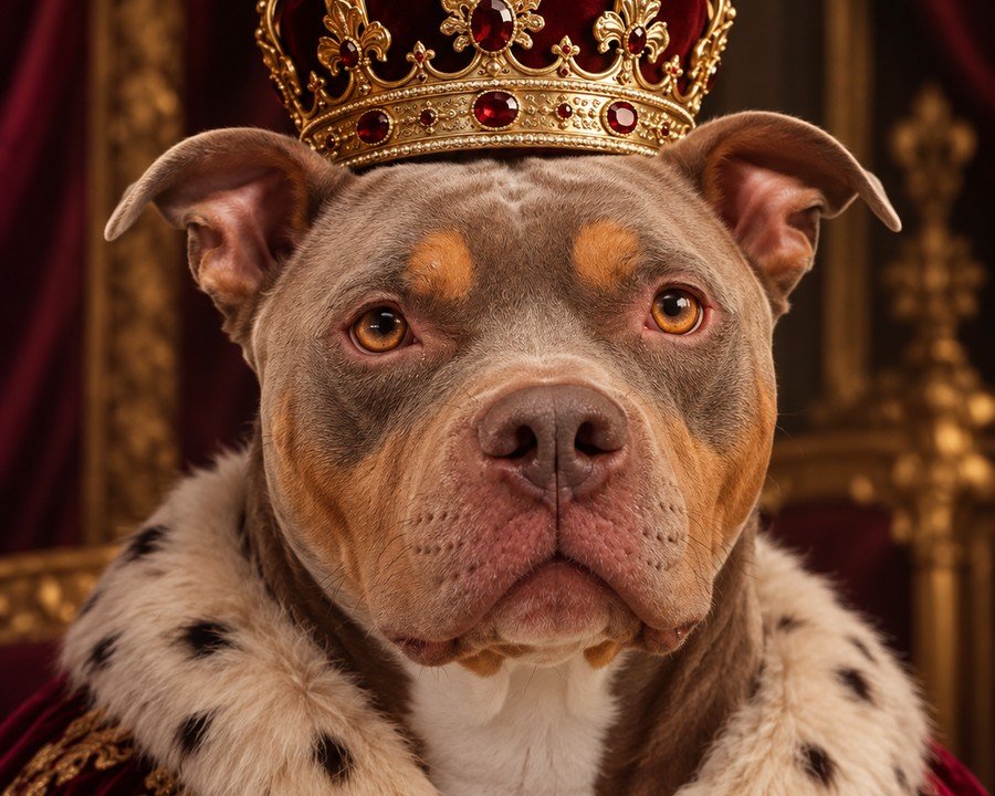 Portrait animal style Royal